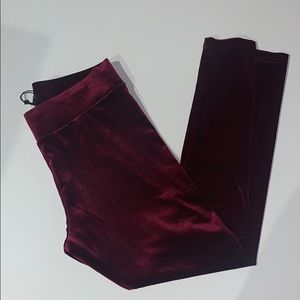 Romeo & Juliet Couture Crushed Velvet Leggings
